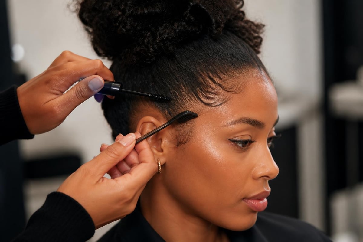 Application technique for edge control gel