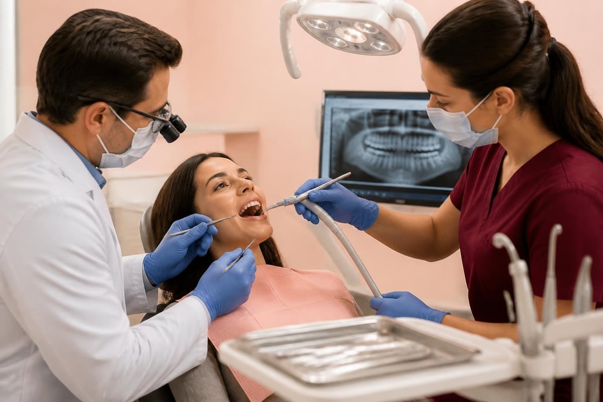 Dental check-up components