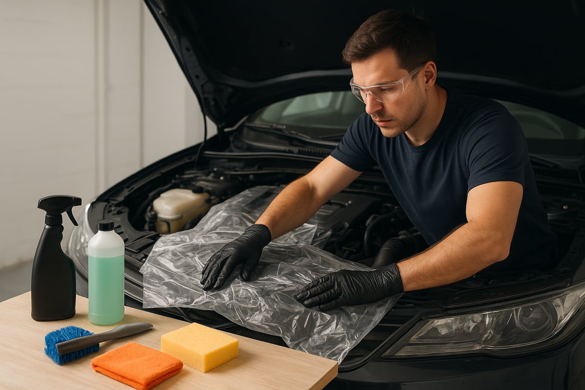 Come Lavare Il Motore Auto: Guida Pratica 2026 2 Preparazione al Lavaggio: Sicurezza e Attrezzature Necessarie