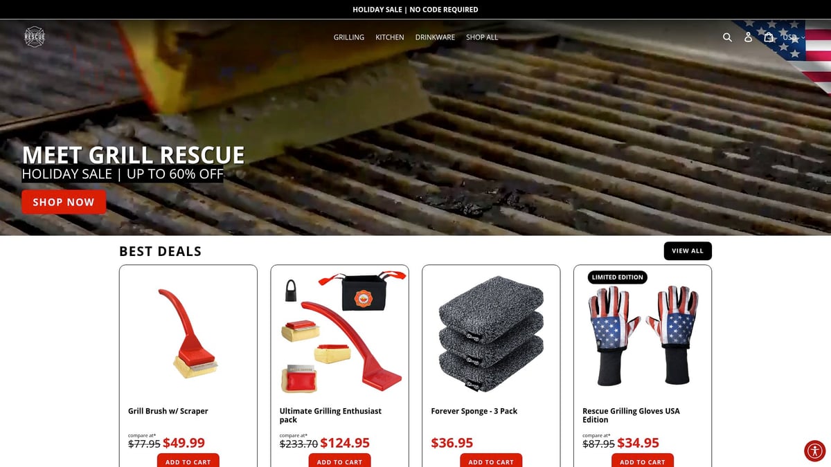 9 Game-Changing Best Grill Cleaning Solution Picks for 2026 - Grill Rescue Grill Brush with Steam Cleaning