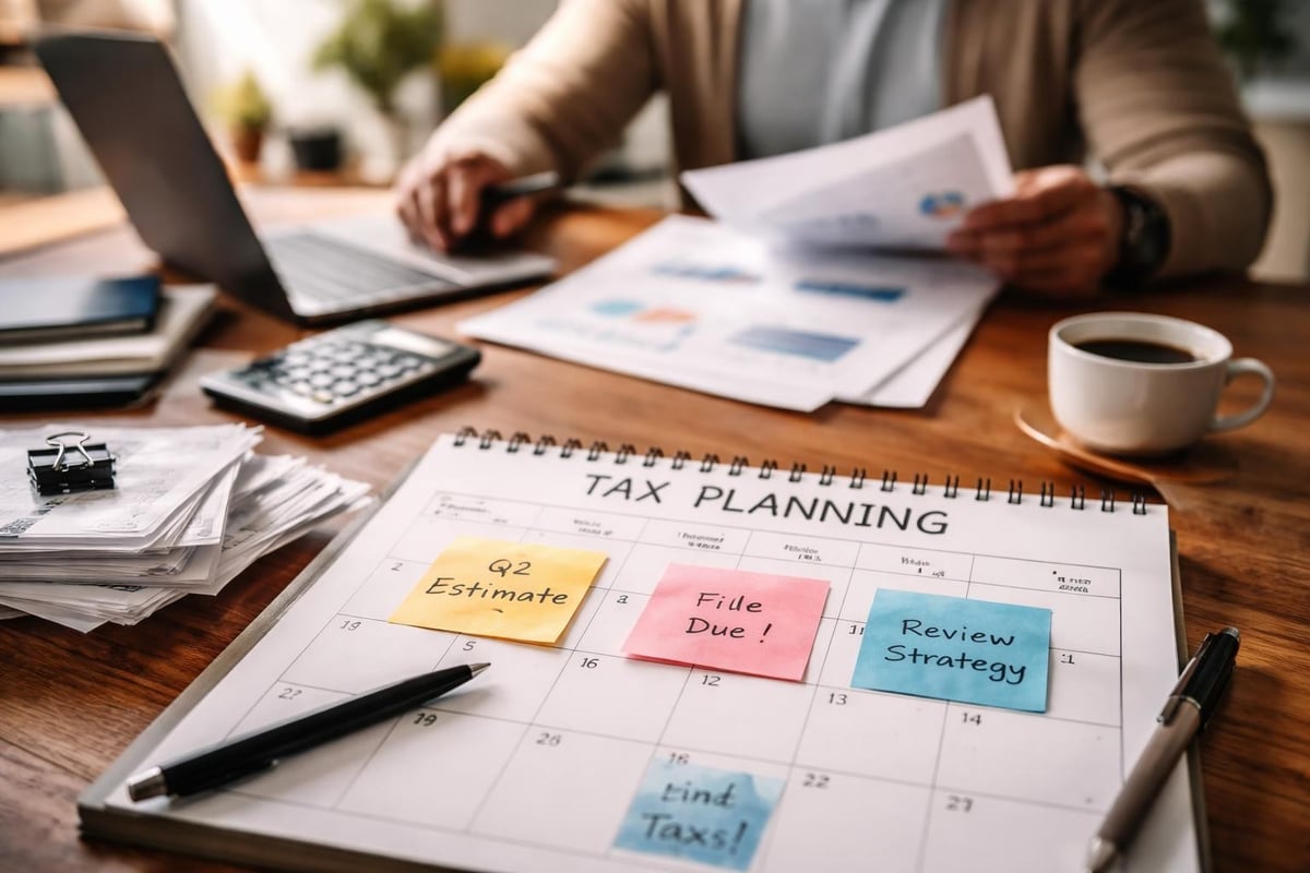 Tax planning timeline