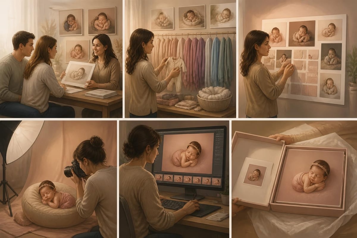 Newborn pictorial planning process