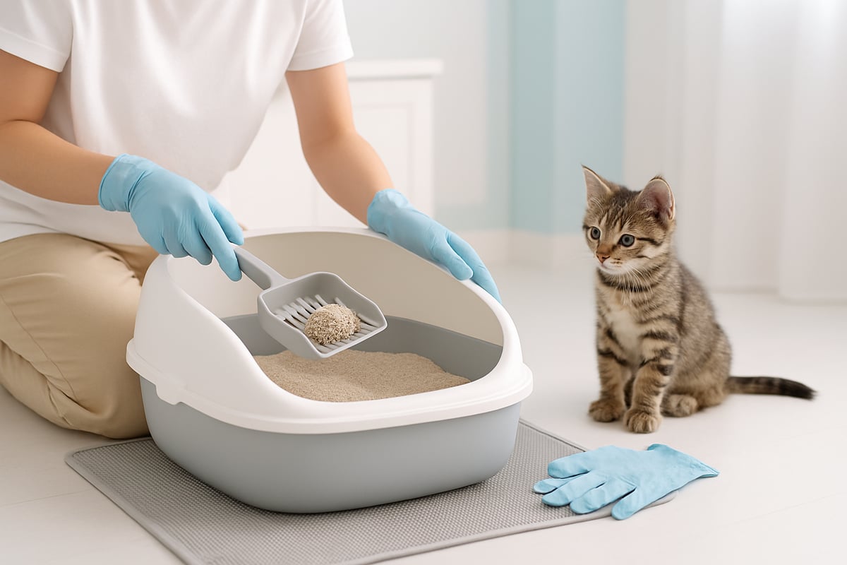 Schoonmaken en Onderhouden van de Kattenbak