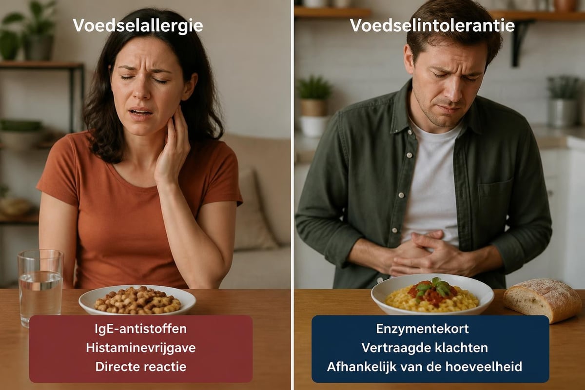 Voedselallergie versus intolerantie mechanisme