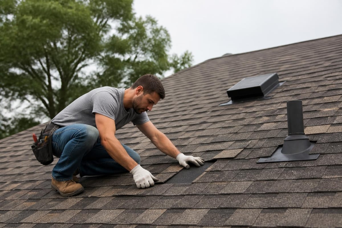 Residential roof repair service categories