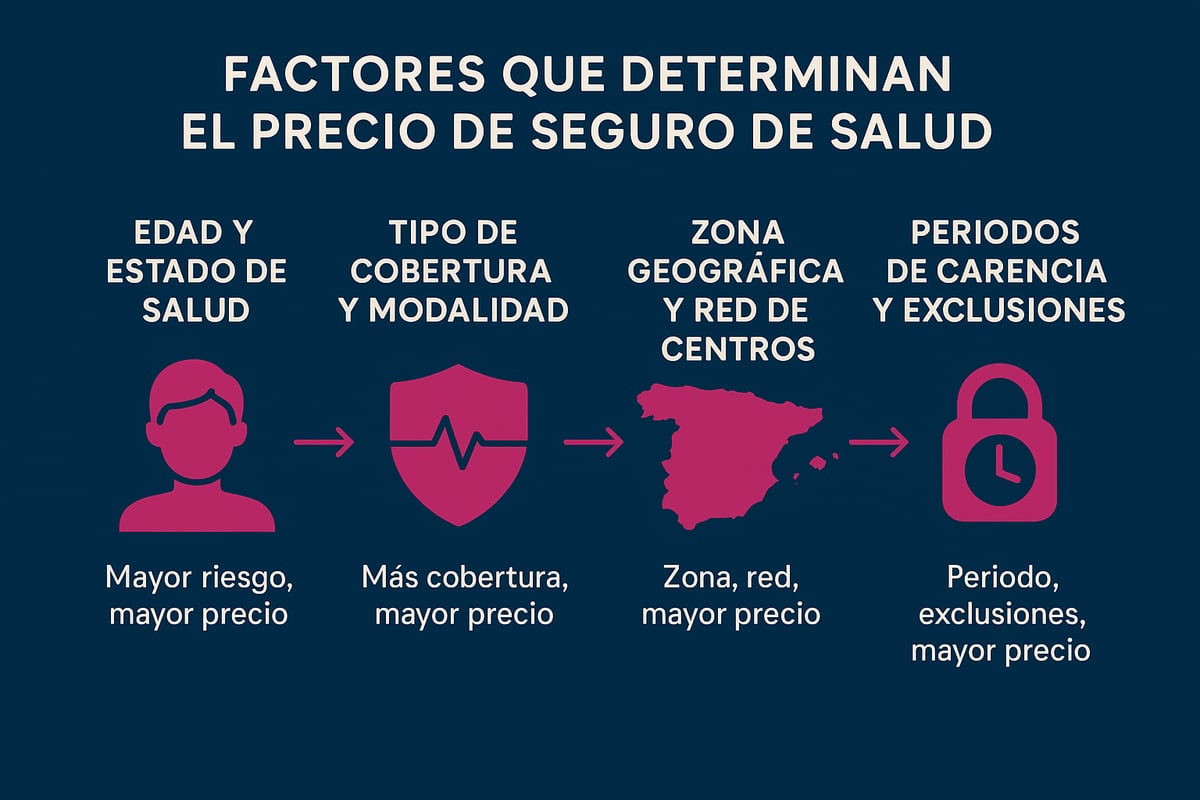 Guía Esencial del Precio de Seguro de Salud 2026 2 Factores que Determinan el Precio del Seguro de Salud