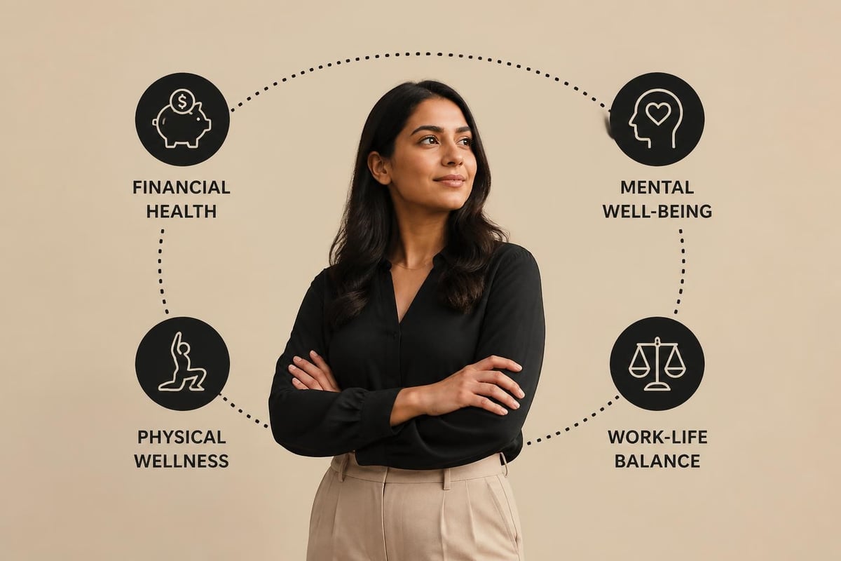 Employee wellness program components