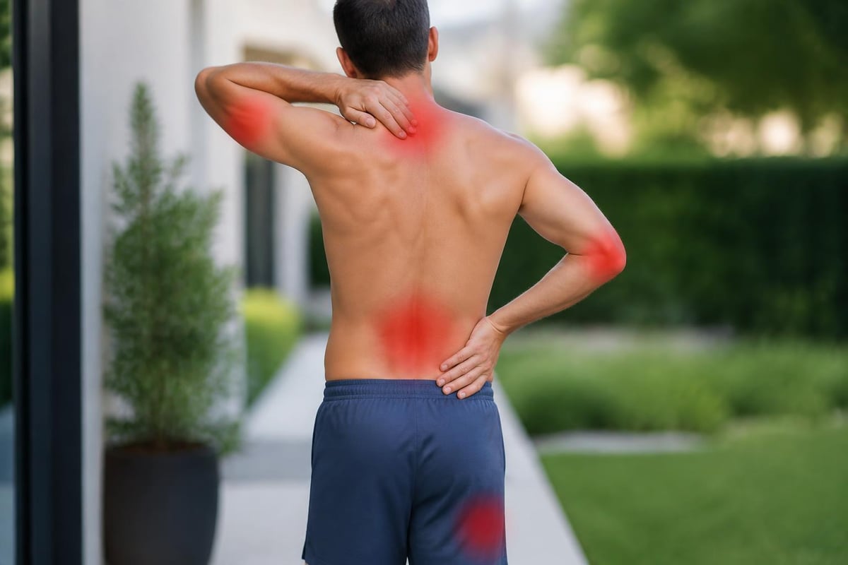 CBD roll-on application zones