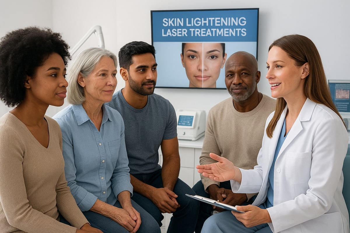 Who Is a Candidate for Skin Lightening Laser Treatments?