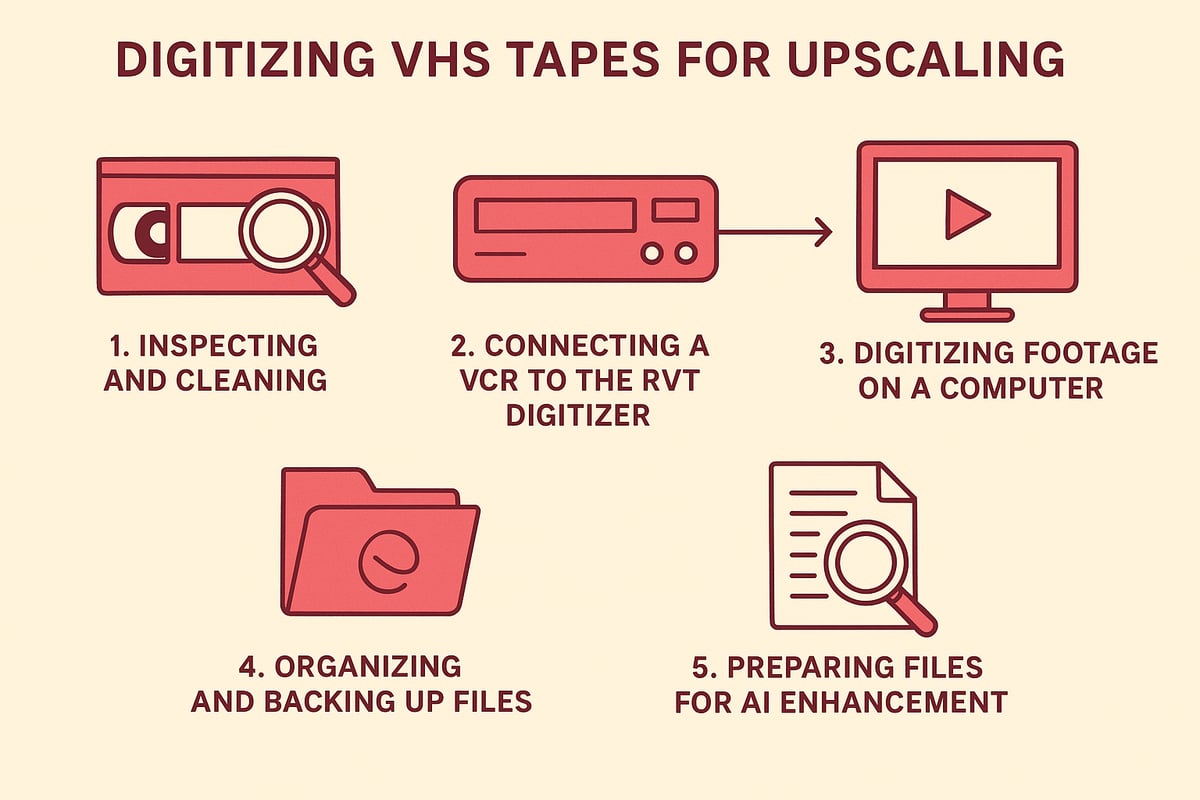 Step-by-Step: Digitizing Your VHS Tapes