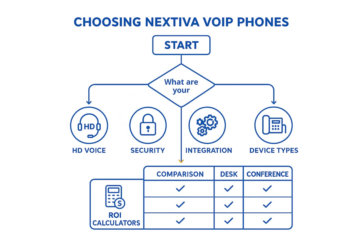 How to Choose the Best Nextiva VoIP Phone for Your Business