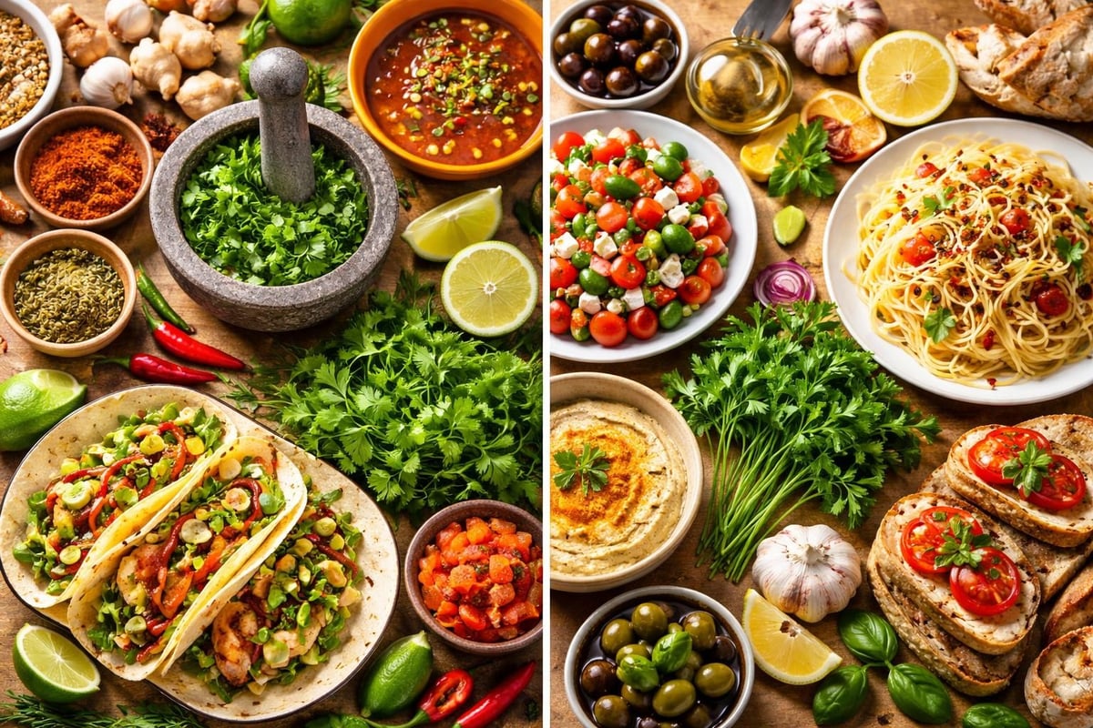 Cultural significance of coriander and parsley