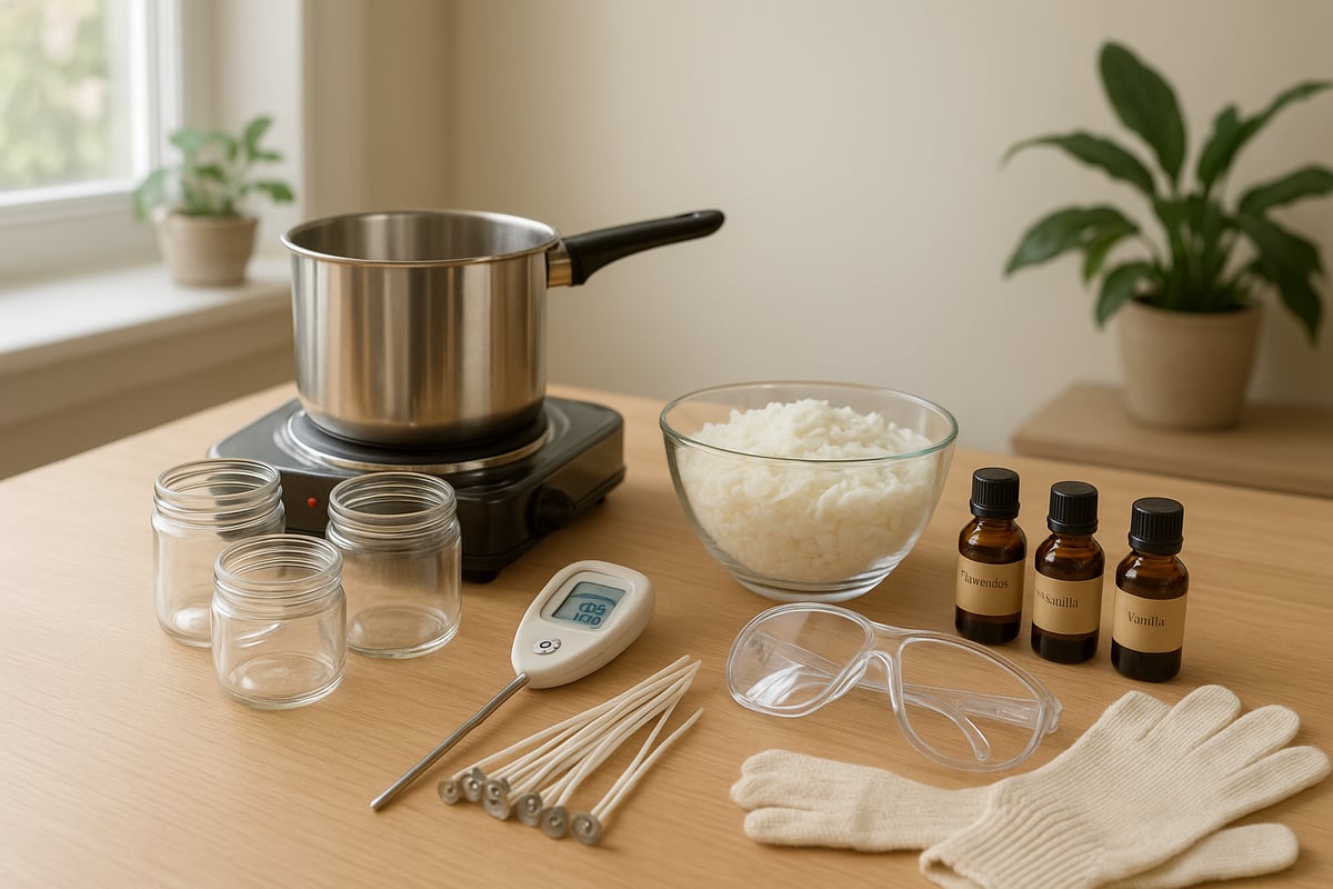 Step-by-Step Candle Making Process