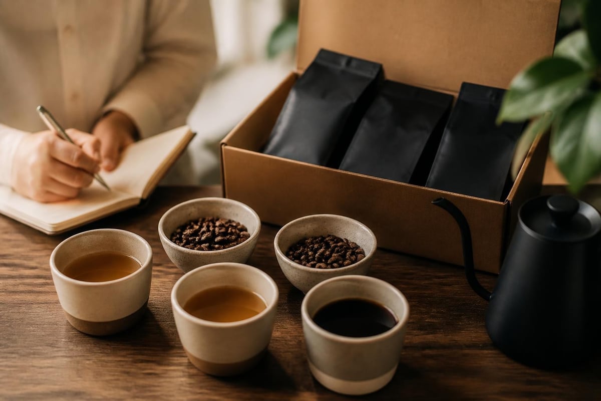 Coffee flavor profiles