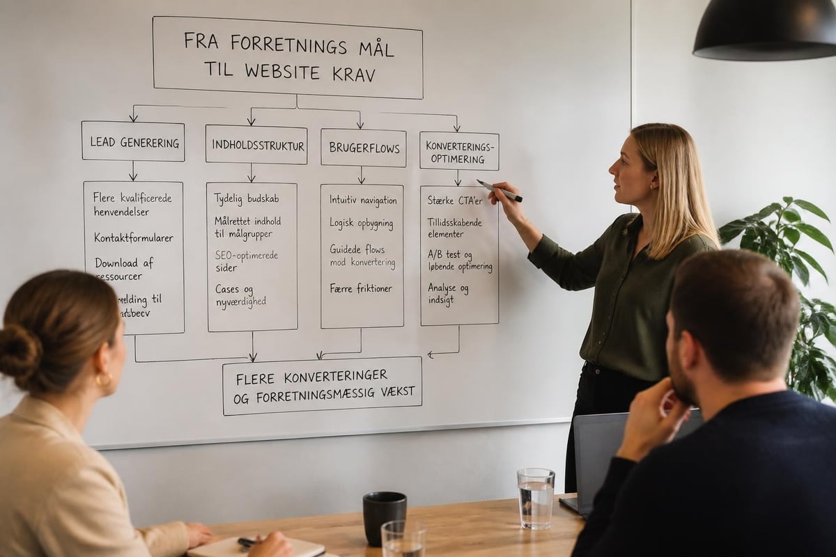 Web udvikling strategi