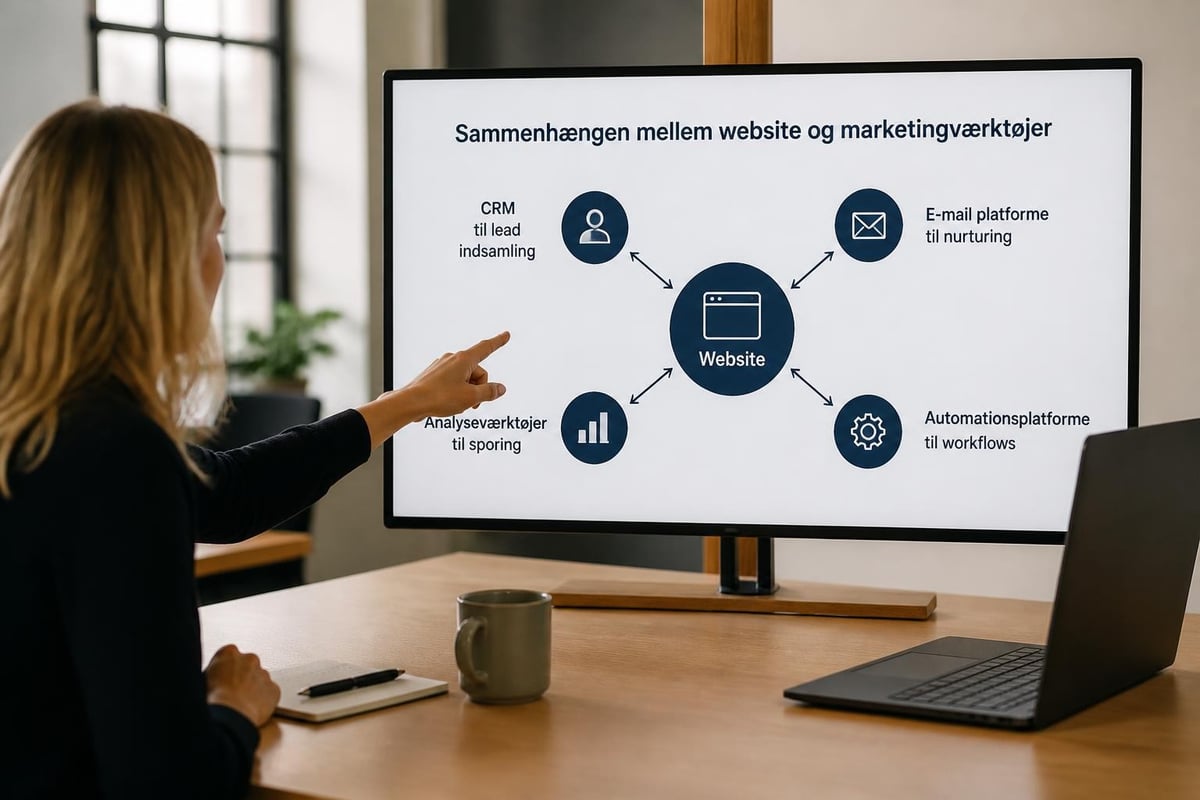 Marketing integration web udvikling