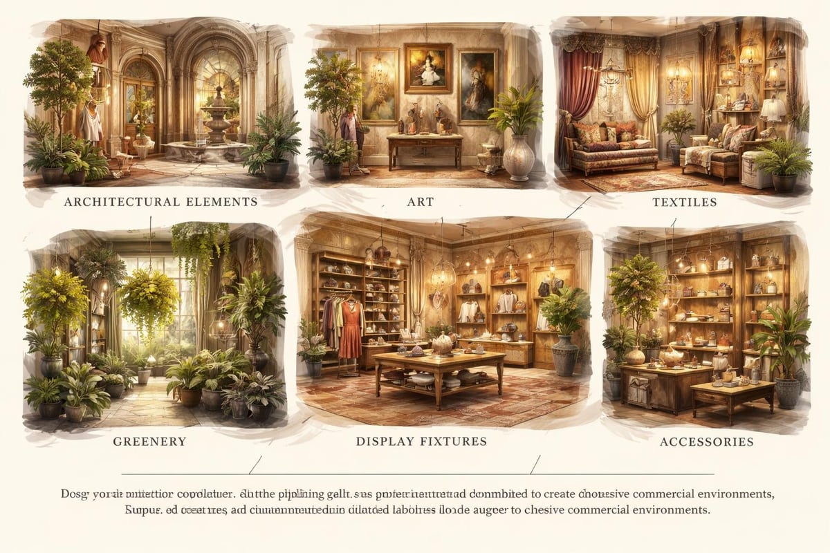 Shop decoration categories