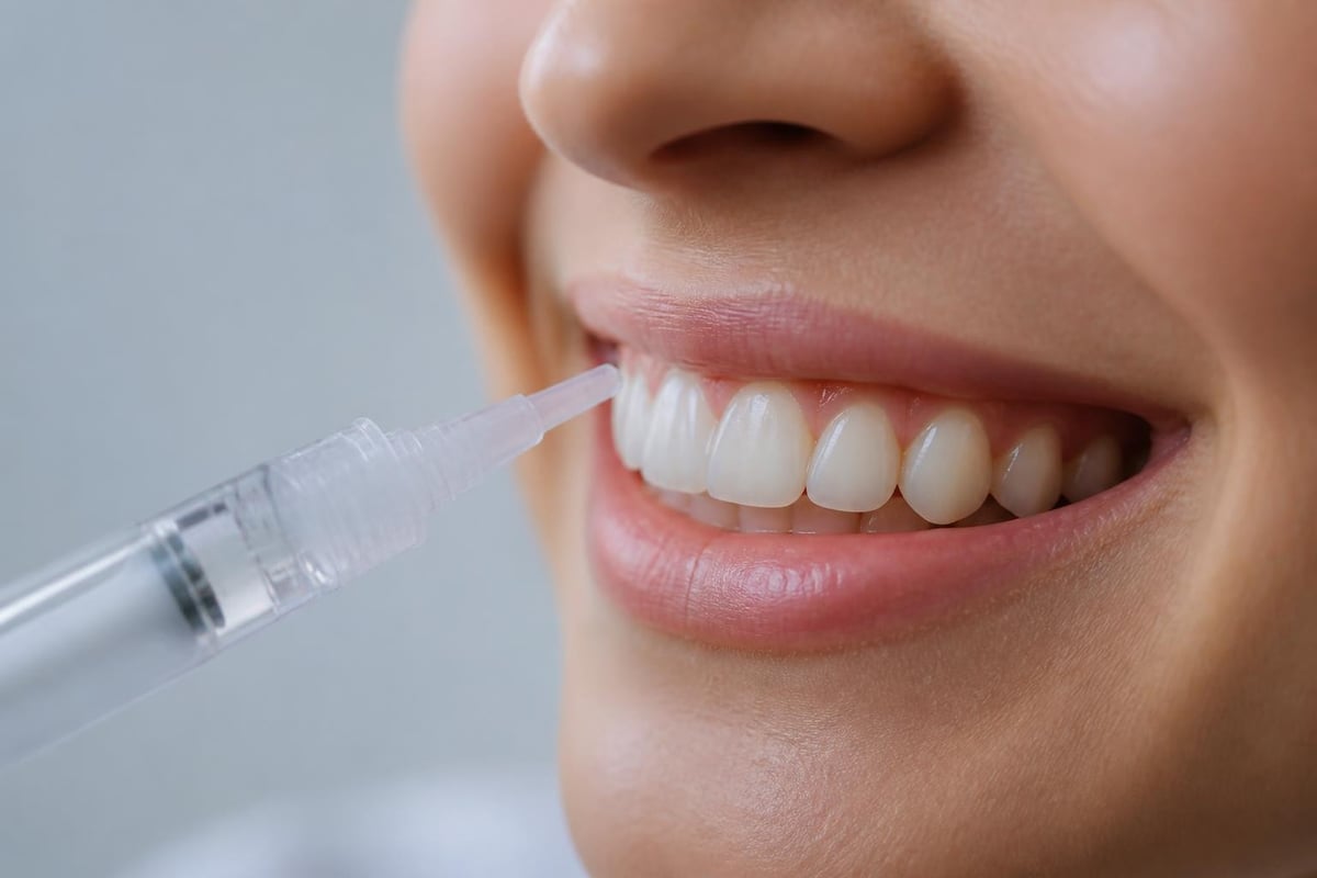 Opalescence Go whitening process