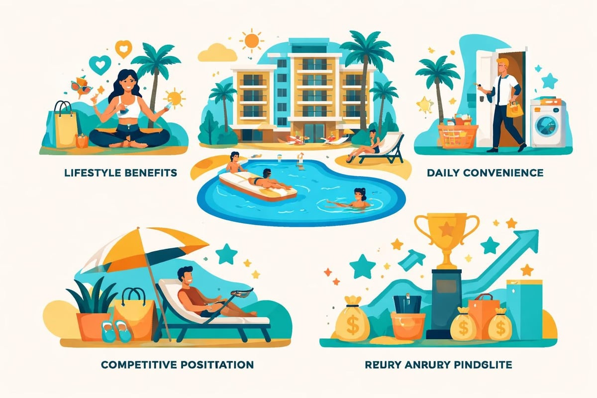 Value factors in pool apartments