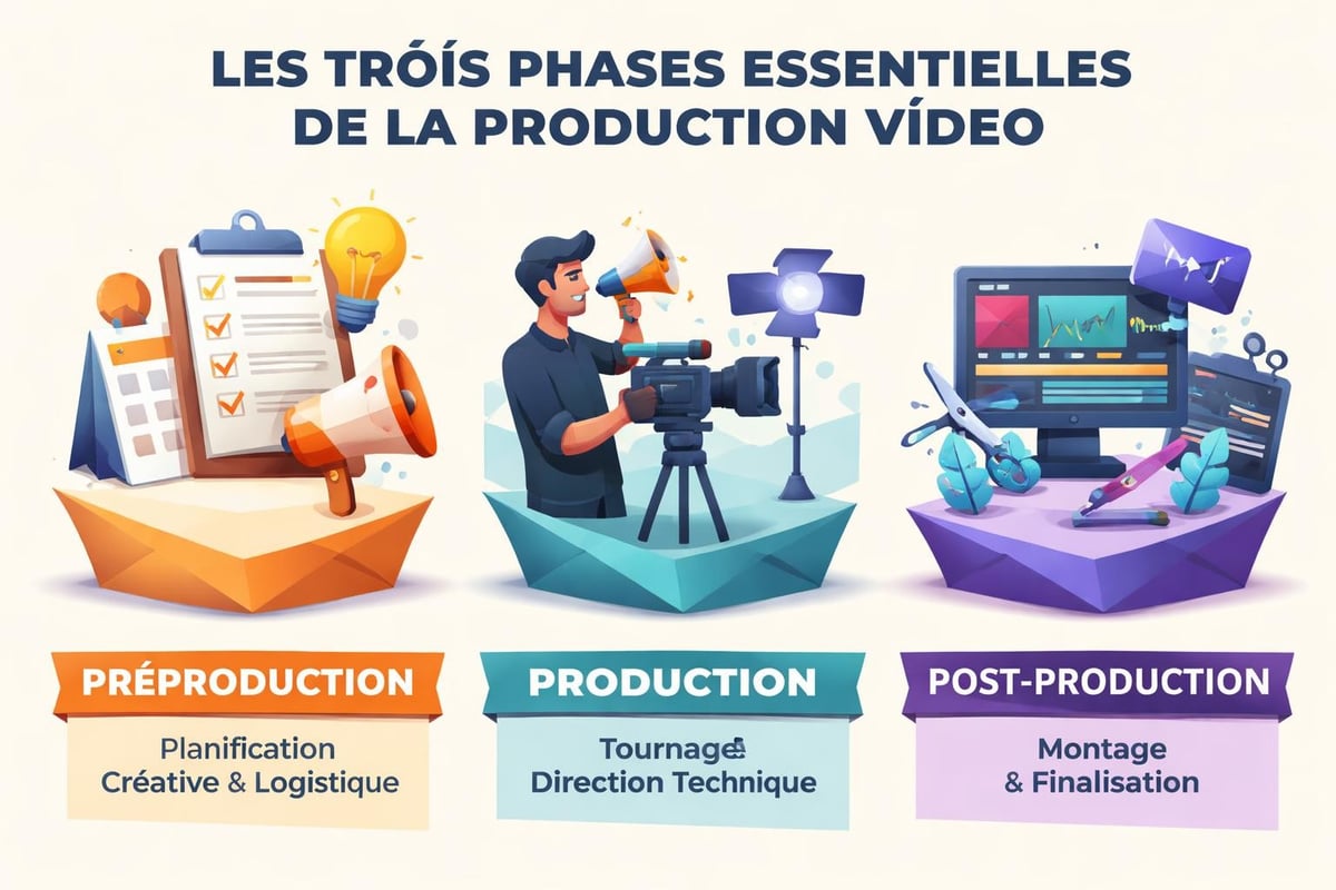 Workflow production vidéo