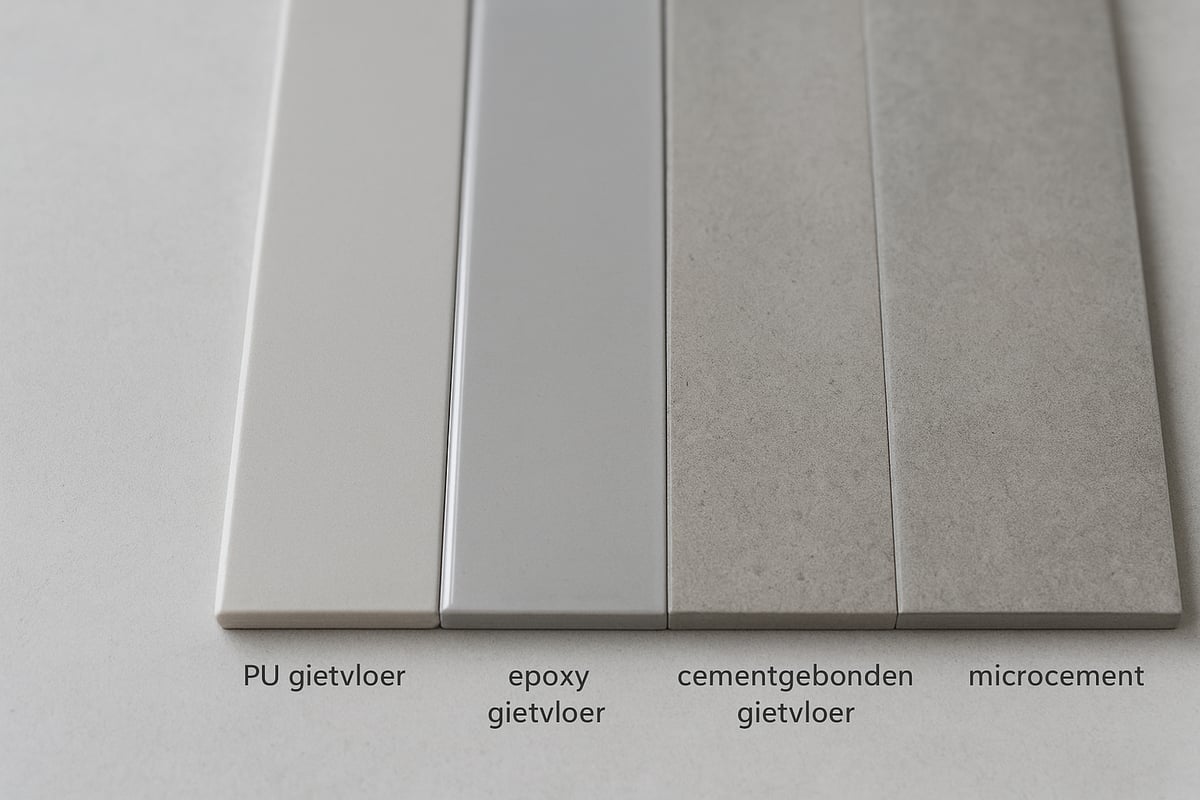 Prijsvergelijking: gietvloer per m2 in 2026 per type