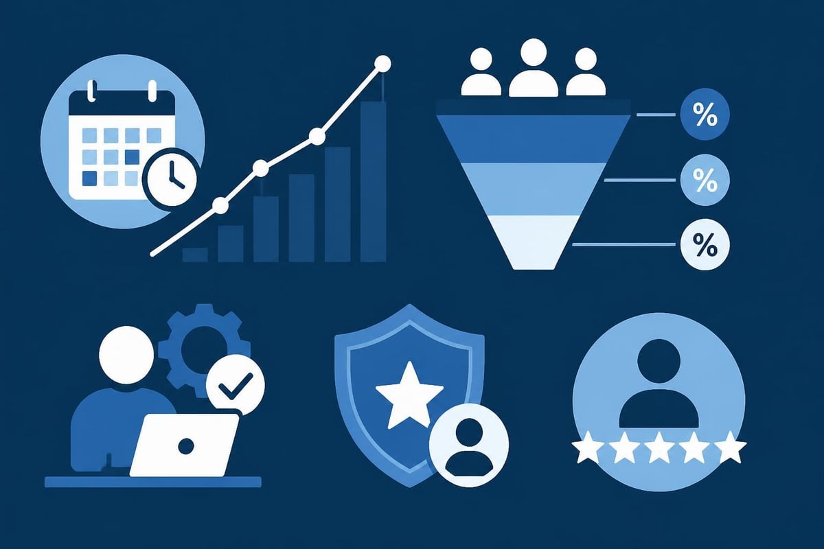 Staffing software metrics dashboard