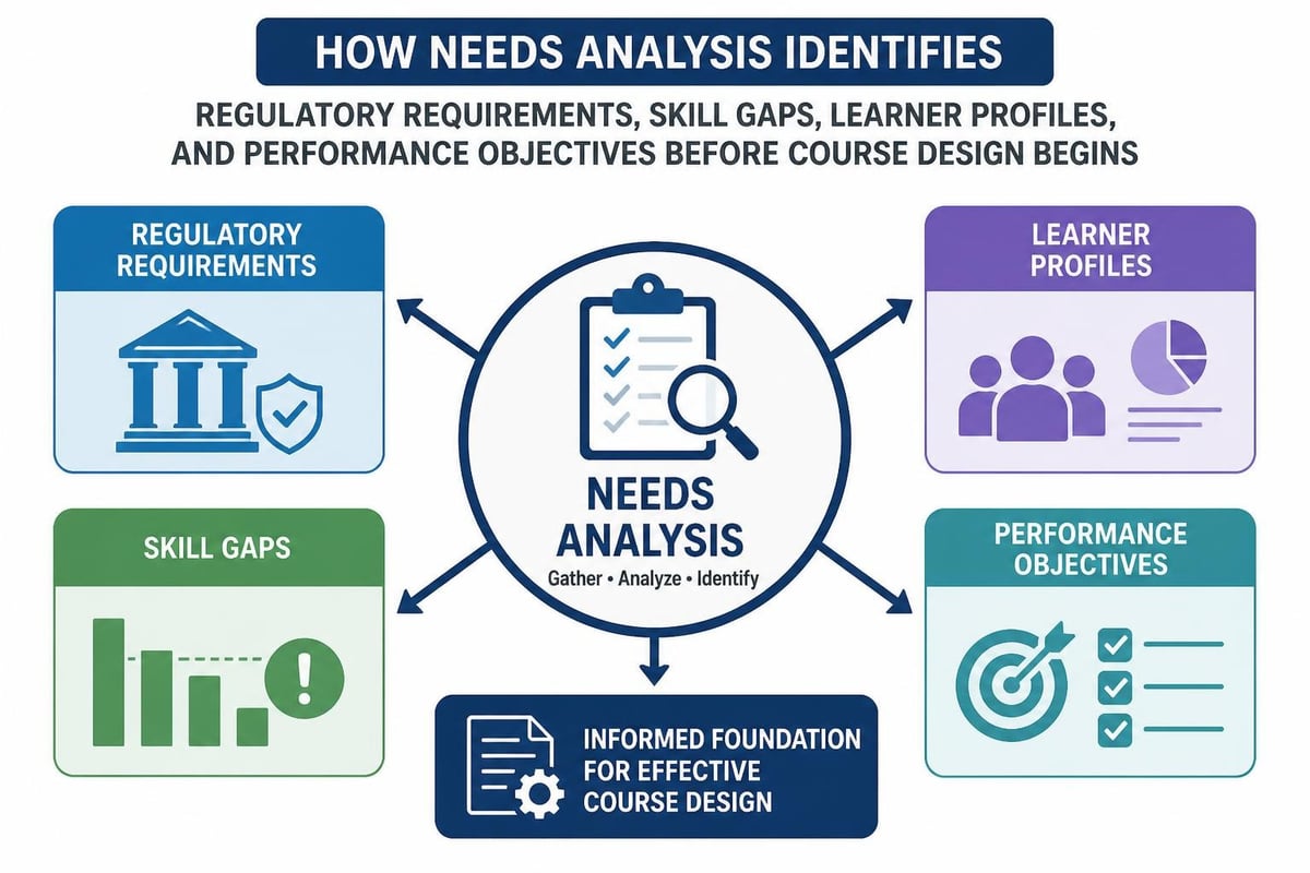 ELearning needs analysis process