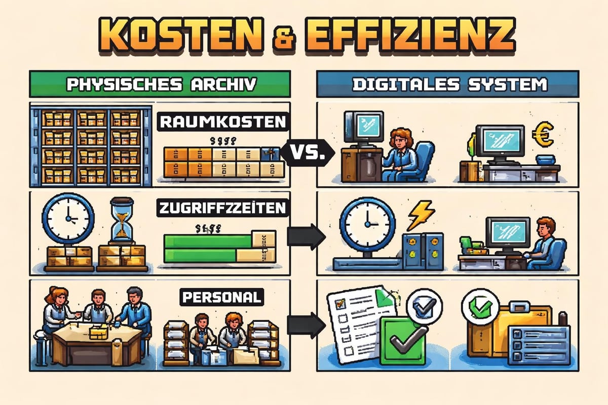 Geschäftliche Vorteile der Archivdigitalisierung