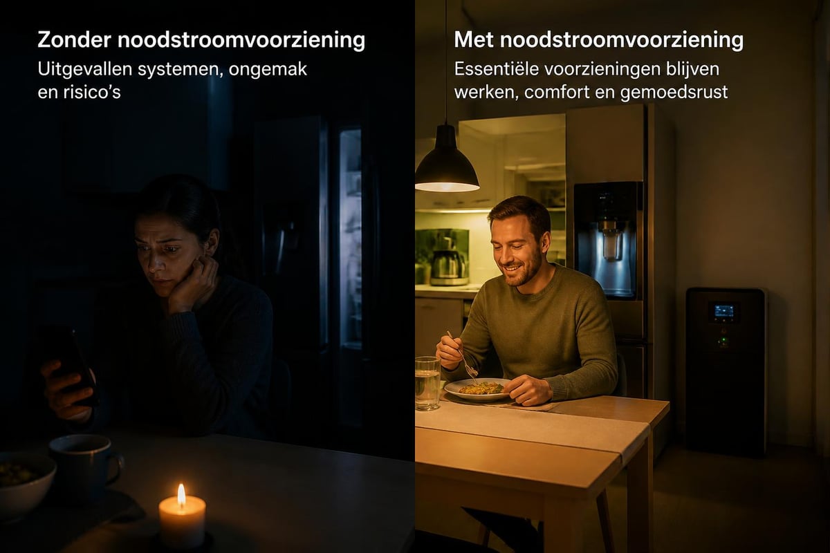 Stroomuitval impact op huishouden