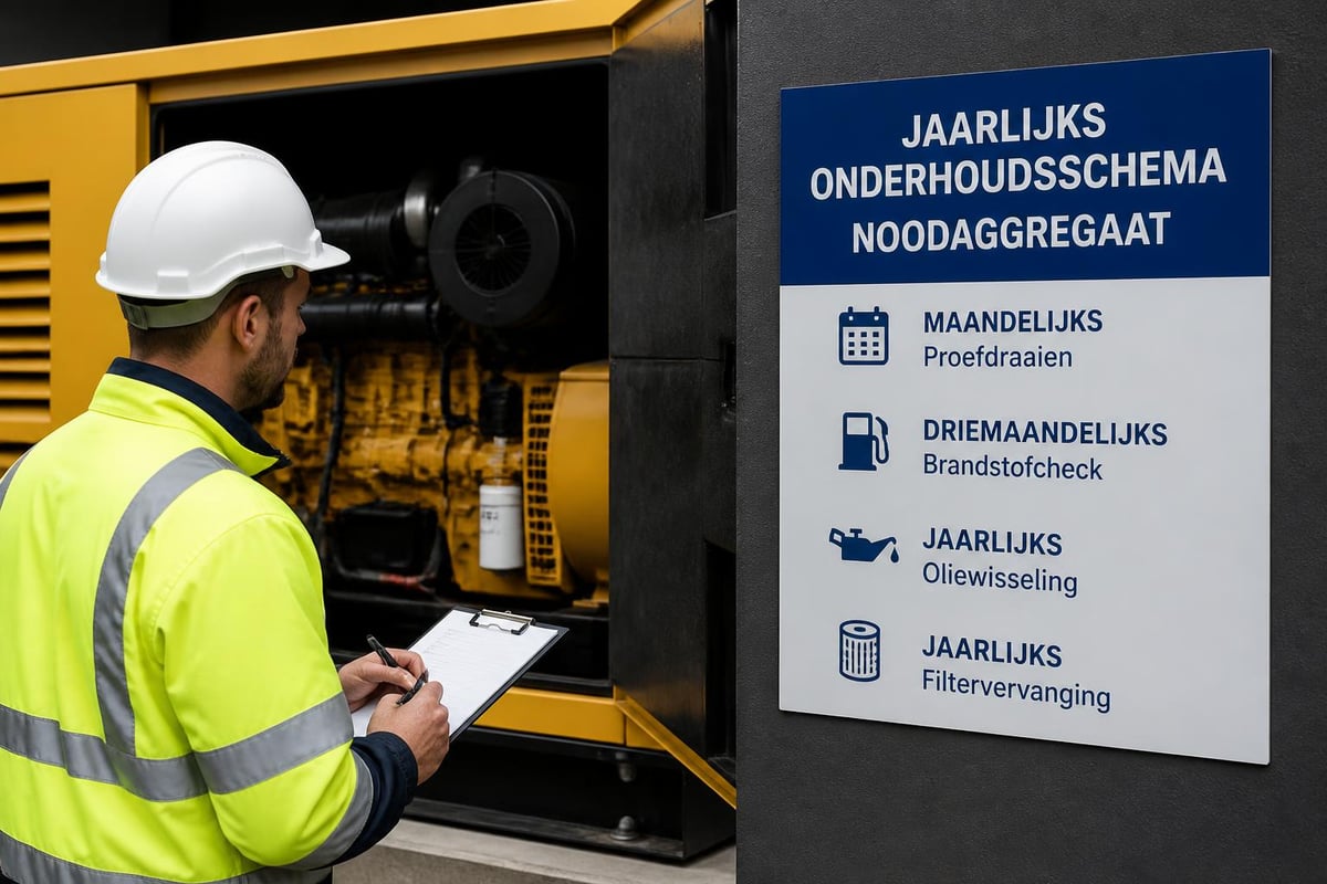 Onderhoudscyclus aggregaat