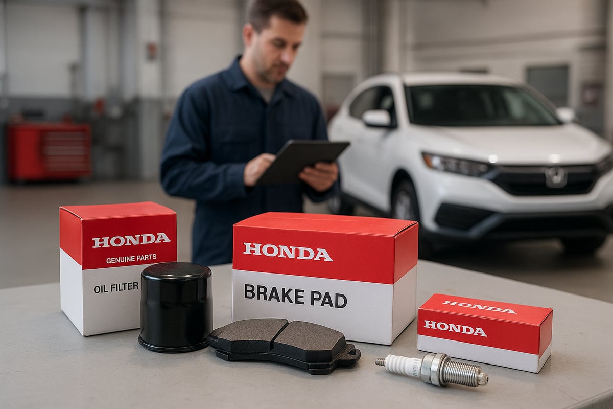 So finden Sie das richtige Honda Originalteil: Schritt-für-Schritt-Anleitung