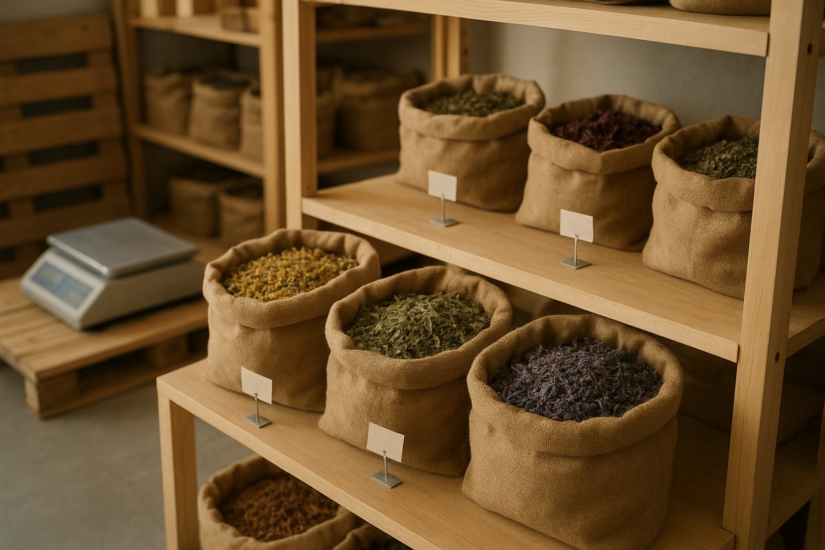 Comprendre le marché des plantes séchées en vrac en 2026