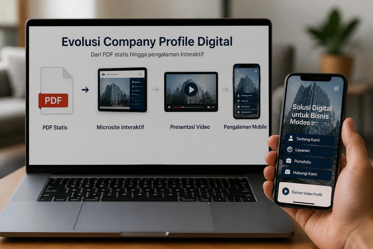 Company profile digital interaktif