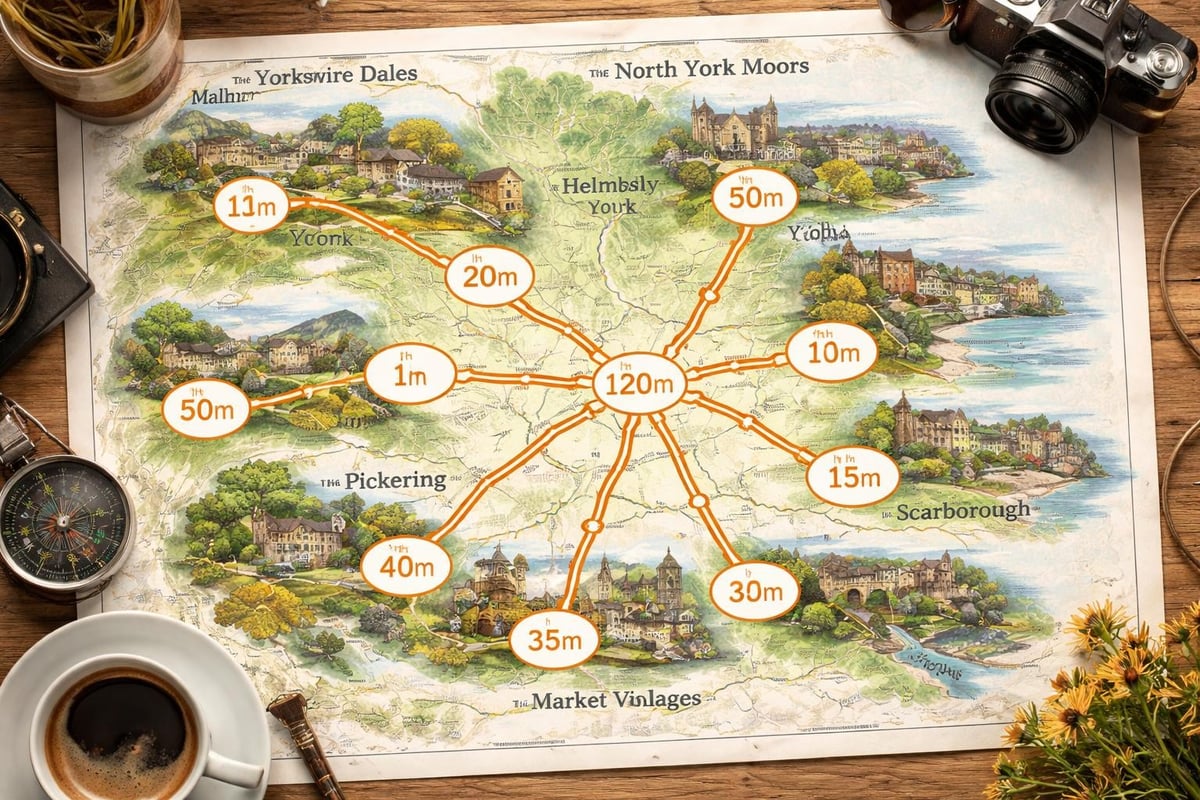 Yorkshire destinations from York