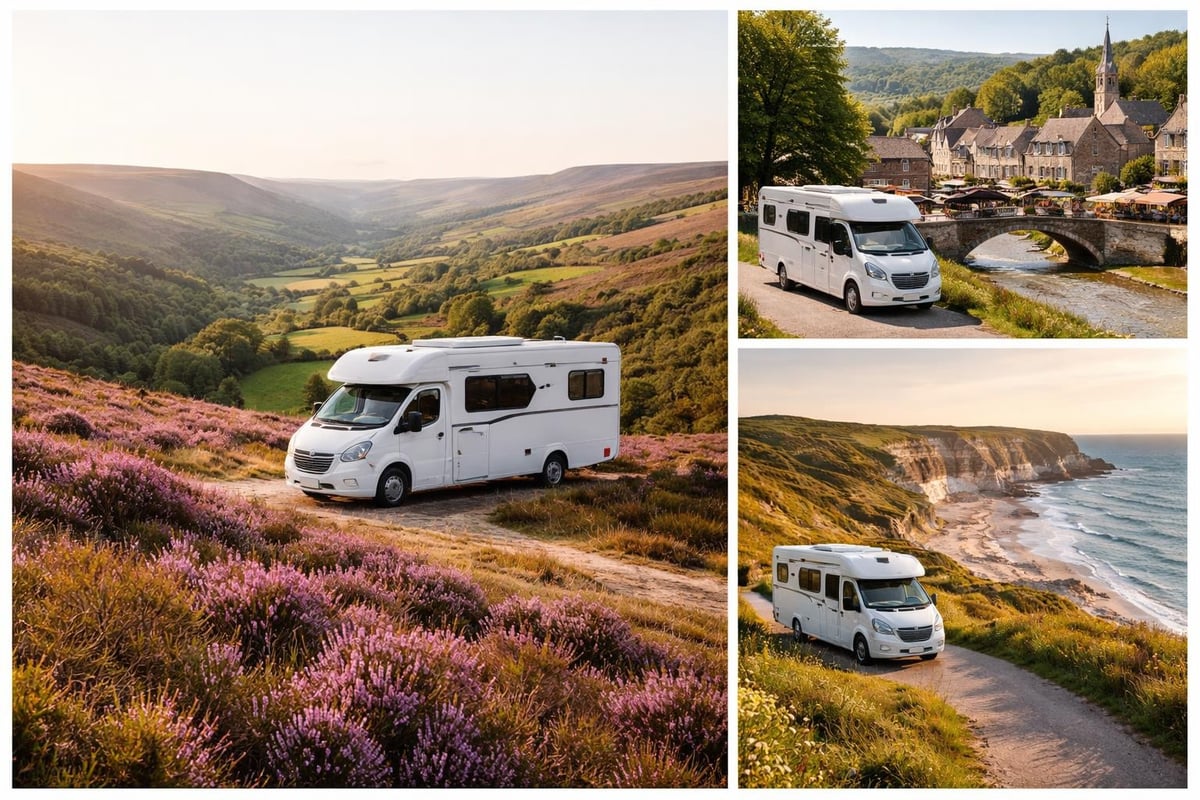Yorkshire landscapes motorhome travel