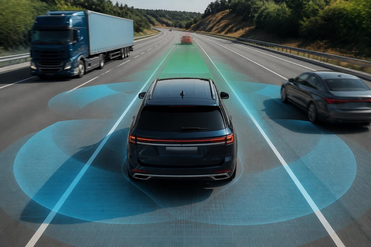 8-passenger SUV safety systems
