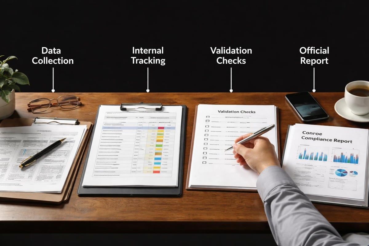 Compliance tracking workflow