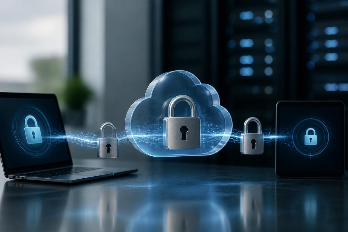 Verschlüsselungsebenen Cloud-Speicher