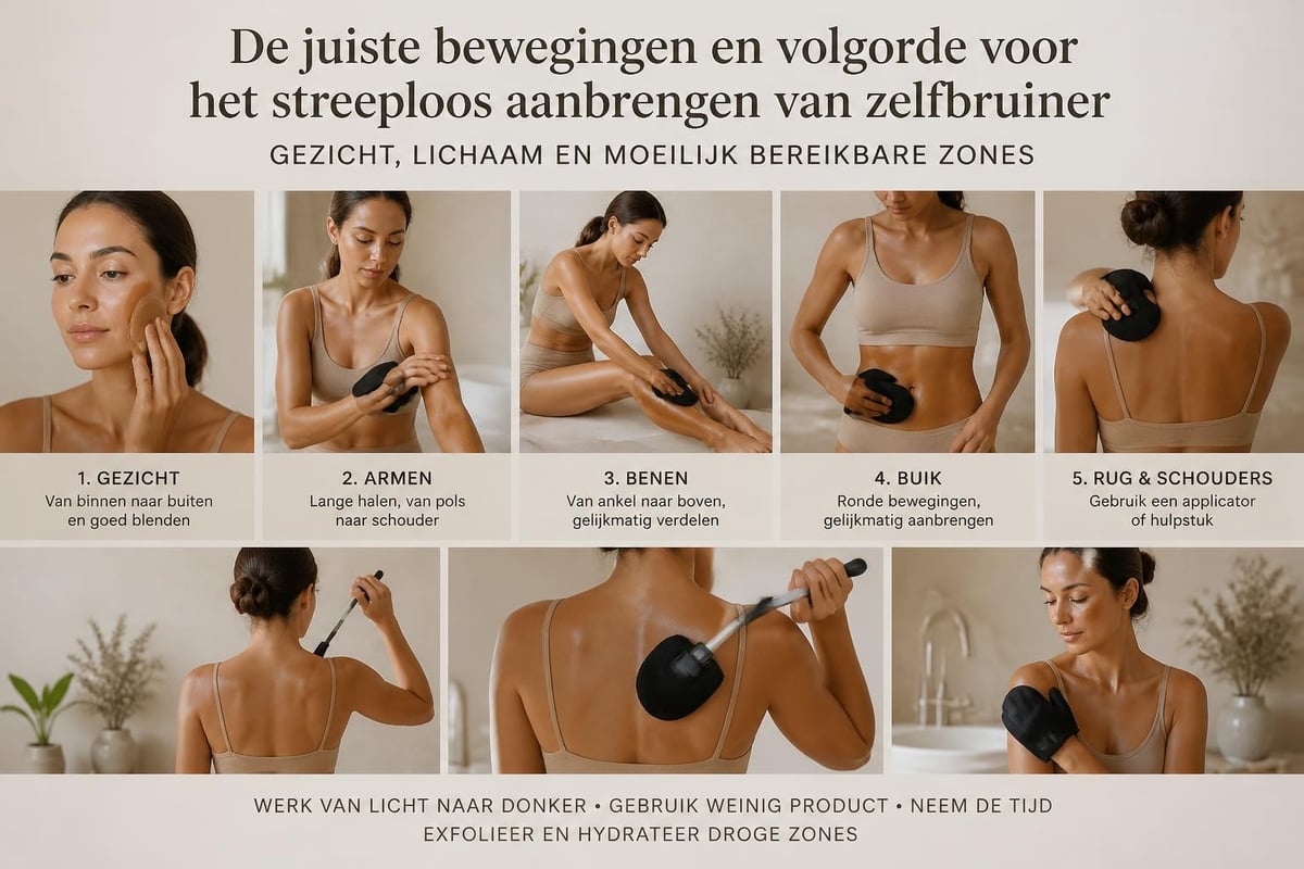 Zelfbruiner aanbrengtechniek