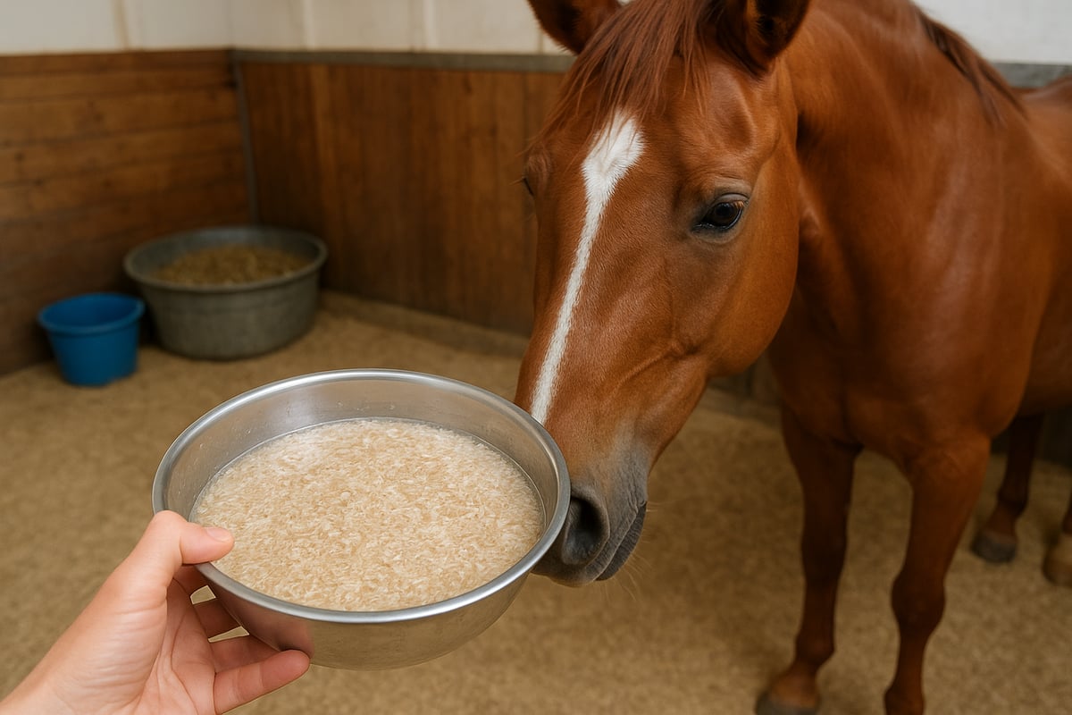 Anwendung von Flohsamen beim Pferd: Schritt für Schritt