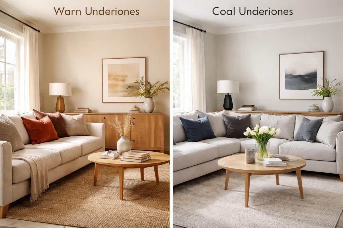 Neutral paint undertones