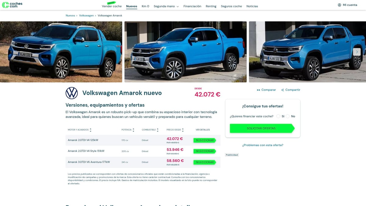 Top 8 Mejores Pick-Up 2025 Para Comprar En 2026 - Volkswagen Amarok 2025