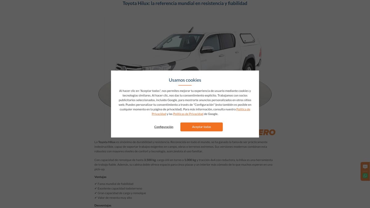 Top 8 Mejores Pick-Up 2025 Para Comprar En 2026 - Toyota Hilux 2025