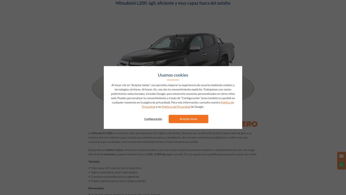 Top 8 Mejores Pick-Up 2025 Para Comprar En 2026 - Mitsubishi L200 2025