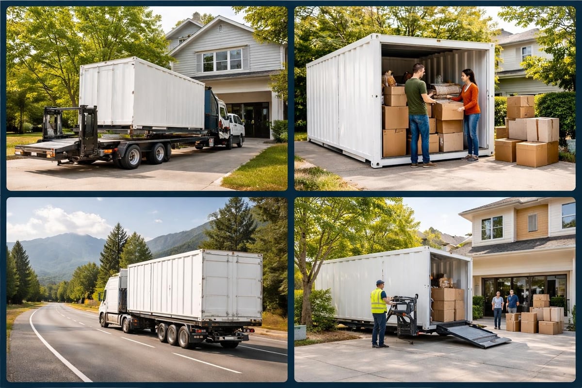 PODS movers container workflow