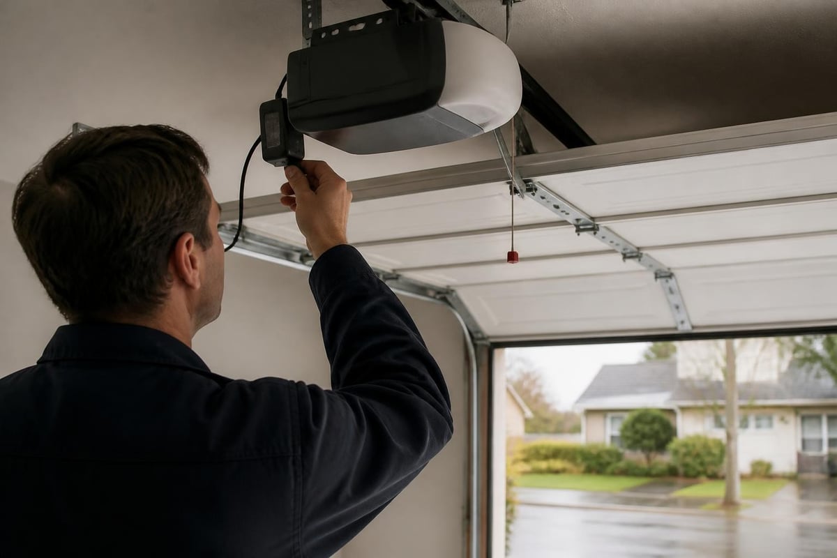 Seasonal garage door maintenance calendar