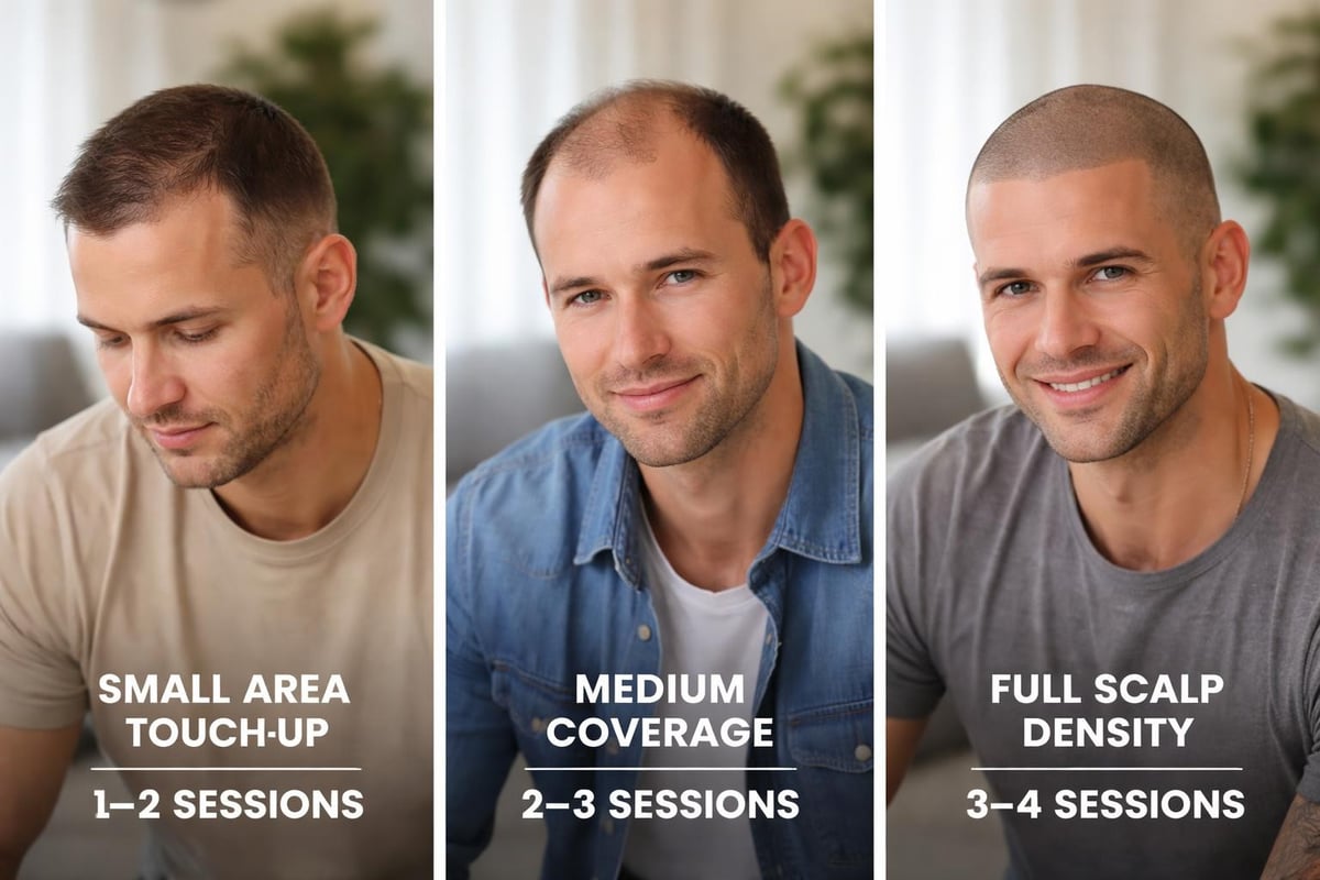 Scalp micropigmentation pricing tiers