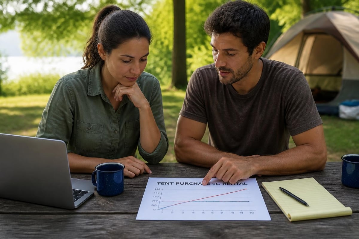 Tent rental cost comparison