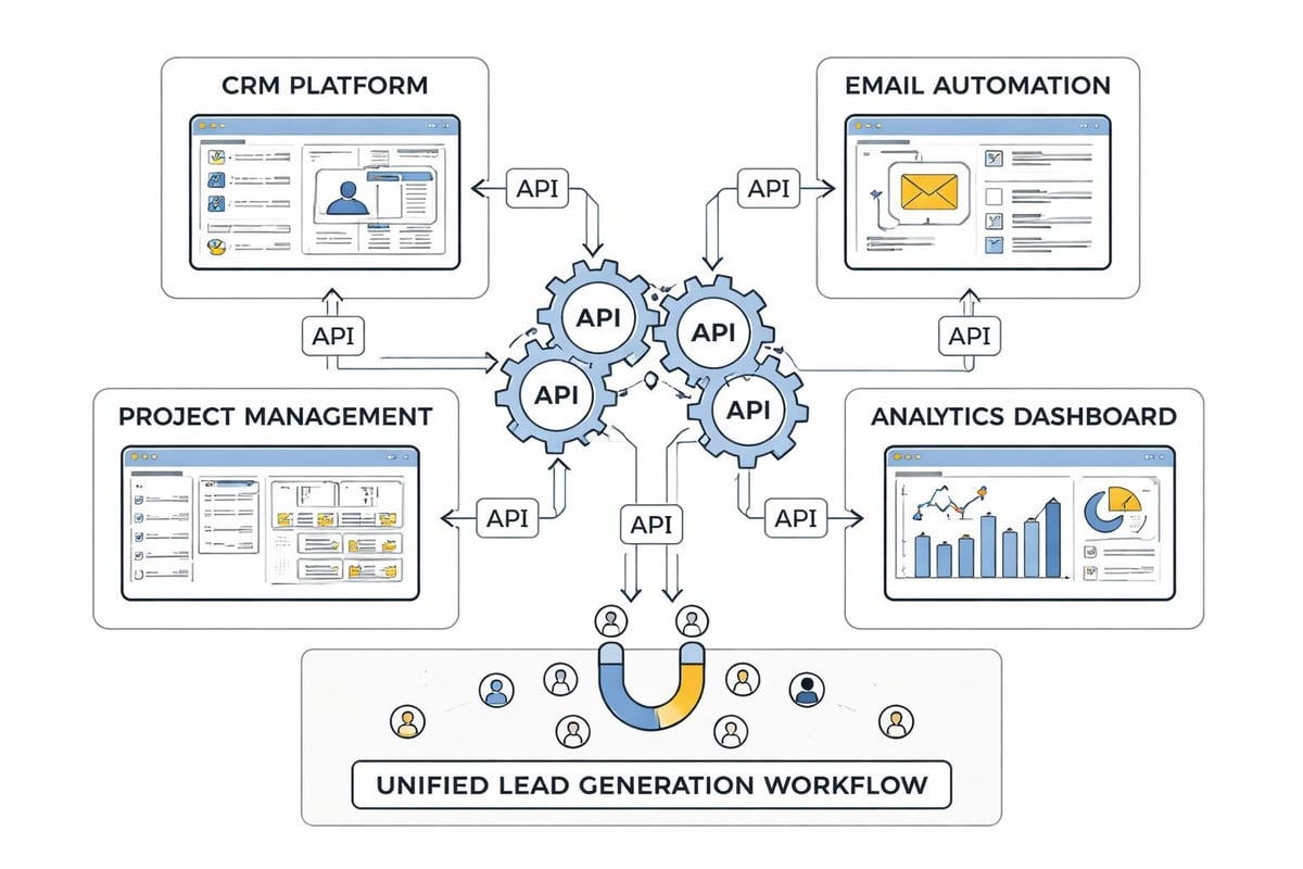 Marketing agency tech stack integration