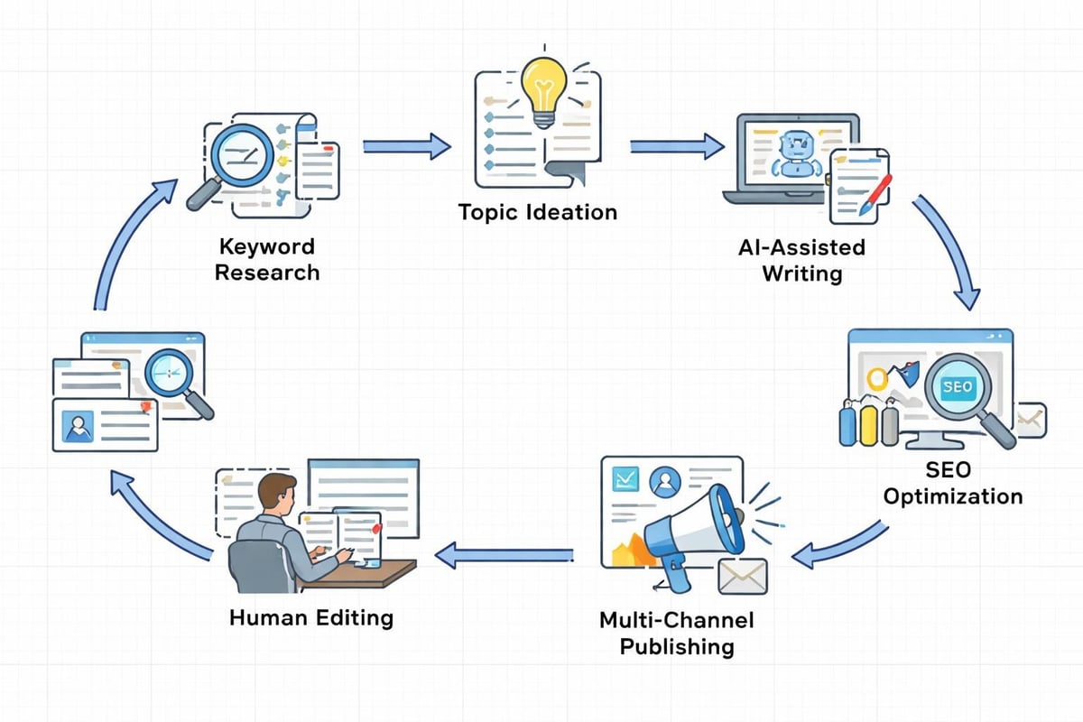 Content workflow automation
